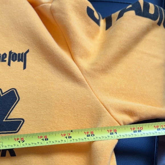 Justin Bieber Purpose Tour Medium Oversized Cropped Hoodie - Picture 14 of 16